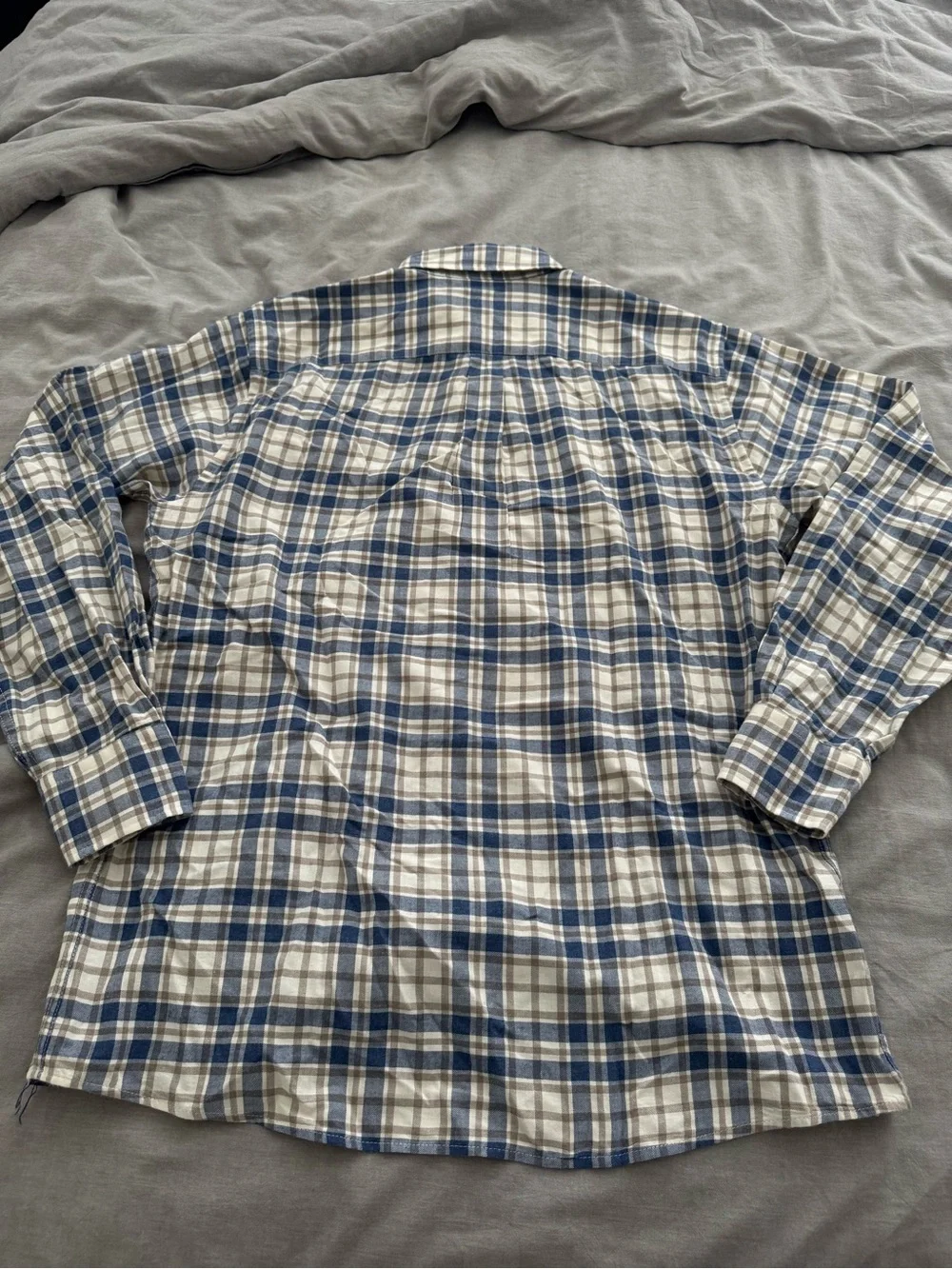 Peter Millar Whistler Cotton Sport Men’s Long Sleeve Button Shirt in Ocean Blue